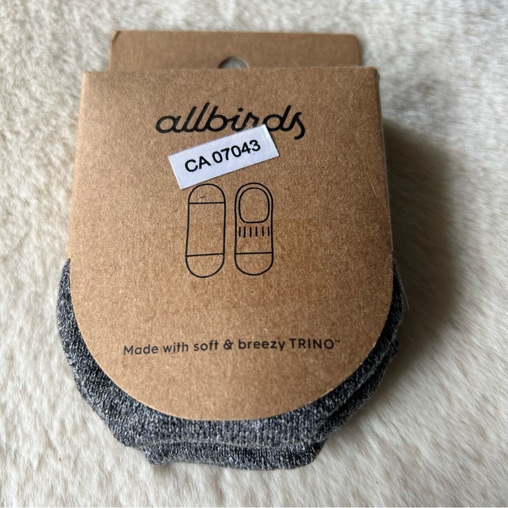 Allbirds Unisex No Show Socks Onyx